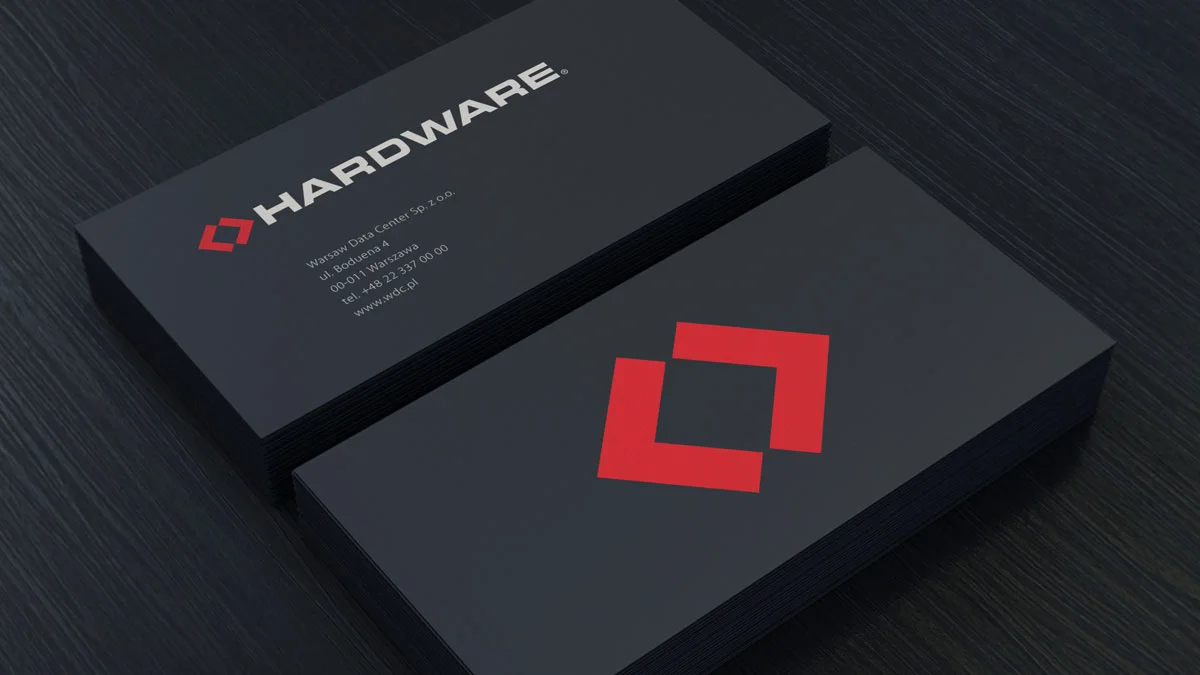 Identyfikacja wizualna i branding dla firmy Hardware